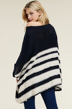 Load image into Gallery viewer, DOLMAN SLEEVE STRIPED SWEATER