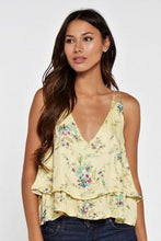 Load image into Gallery viewer, FLORAL PRINTED DOUBLE LAYER TANK