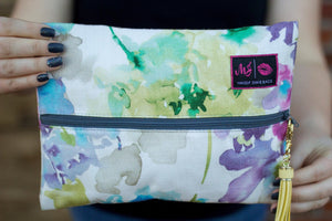 MAKEUP JUNKIE WATERCOLOR BAG