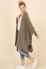 Load image into Gallery viewer, BRUSHED HACCI LONG SLEEVE CARDIGAN WITH POCKETS