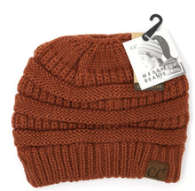 Load image into Gallery viewer, CC BEANIE CLASSIC WITH PONY TAIL HOLE