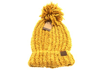 Load image into Gallery viewer, CC BEANIE CHENILLE POM POM