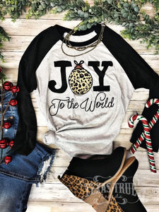 JOY TO THE WORLD RAGLAN TEE