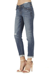 LOW RISE SKINNY CIGARETTE JEANS