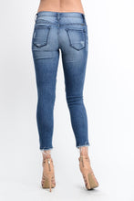Load image into Gallery viewer, LOW RISE MOTO SKINNY ANKLE JEANS