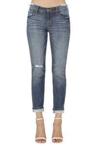 LOW RISE SKINNY CIGARETTE JEANS