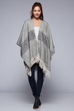 Load image into Gallery viewer, STRIPED BOUCLE WRAP